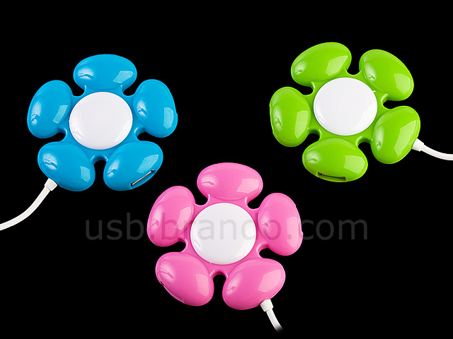 USB Moody Flower 4-Port Hub