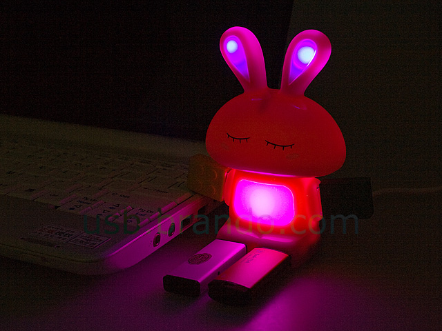USB Moody Rabbit 4-Port Hub