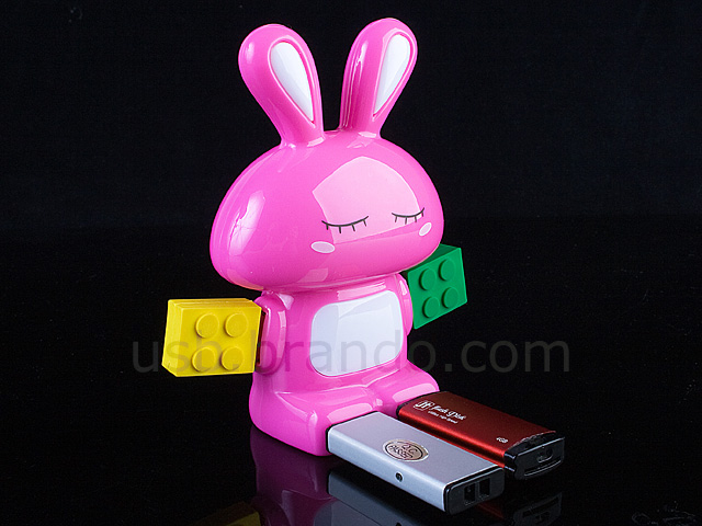 USB Moody Rabbit 4-Port Hub