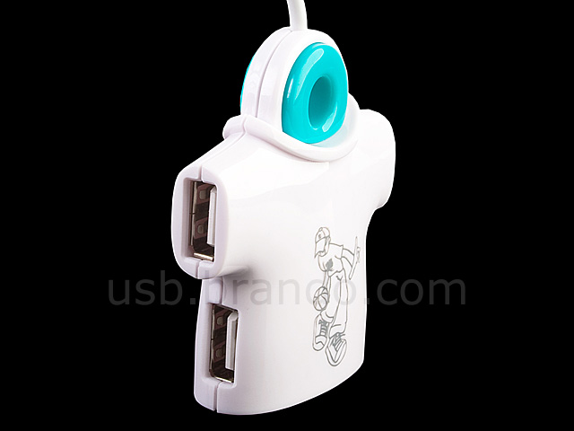 USB T-Shirt 4-Port Hub