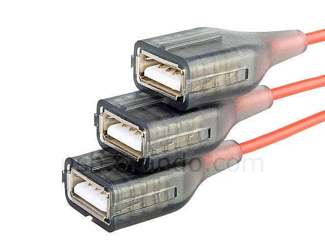 USB Endlap 3-Port Hub + Micro-B Cable