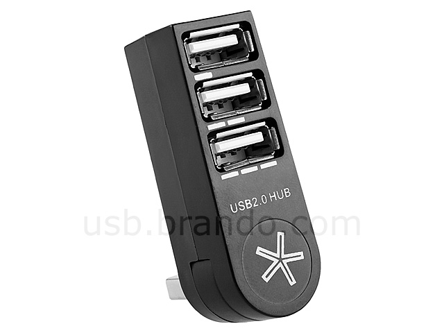 USB 3-Port Rota-Rota Hub