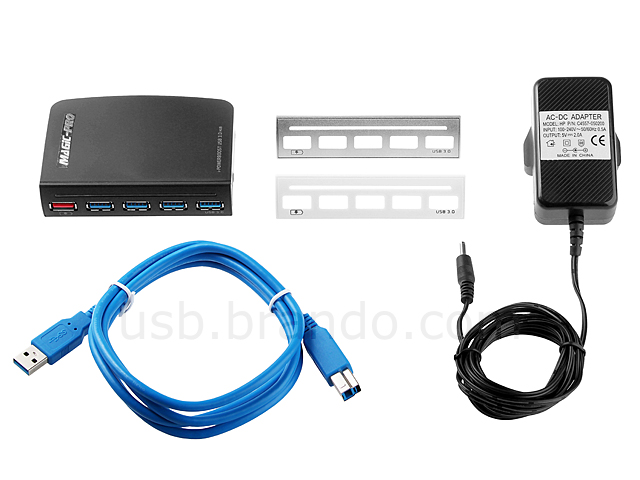 Magic-Pro USB 3.0 4+1-Port Internal/External Hub