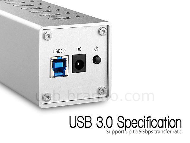 10-Port USB 3.0 Hub