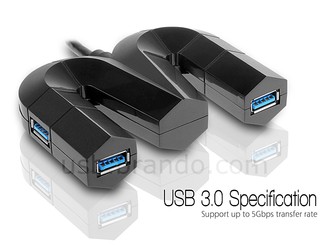 USB 3.0 "M" 4-Port Hub