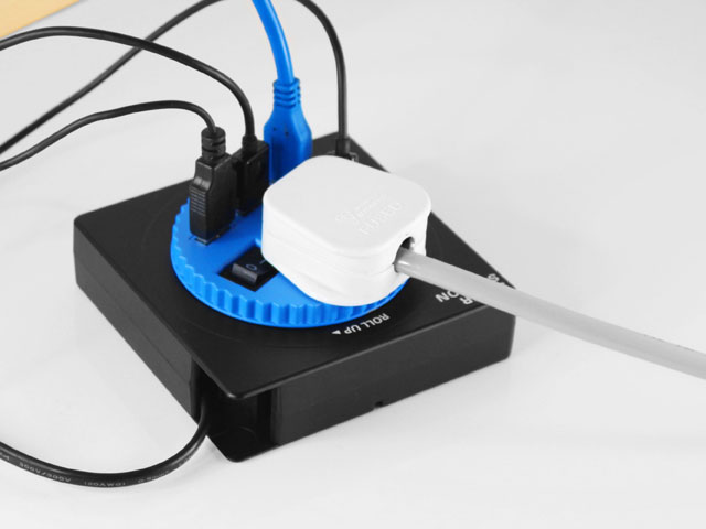 4-Port USB Hub with Power Socket