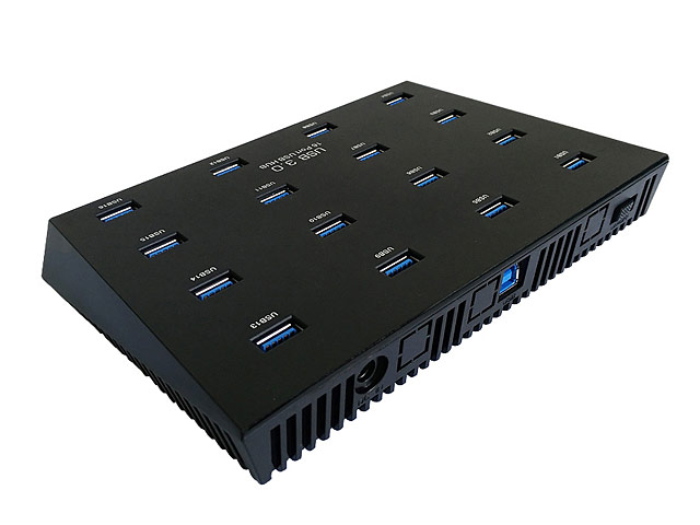 USB 3.0 Slim 16-Port Hub