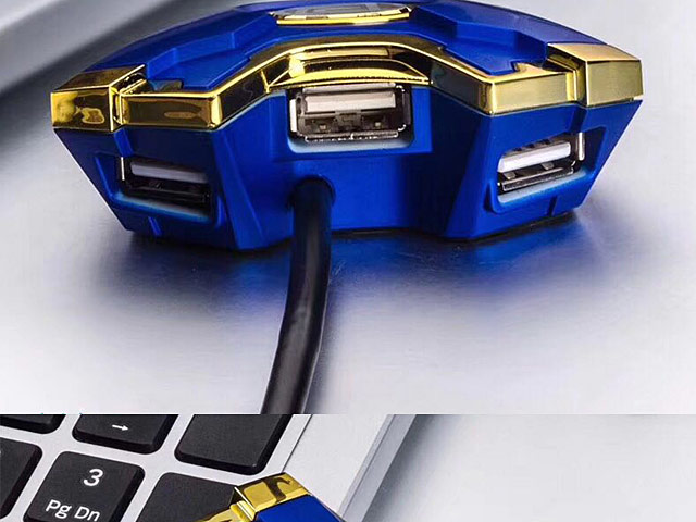 USB Iron Armor 3-Port Hub