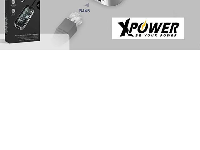 Xpower HU10 10-in-1 Aluminium Type-C Hub Combo