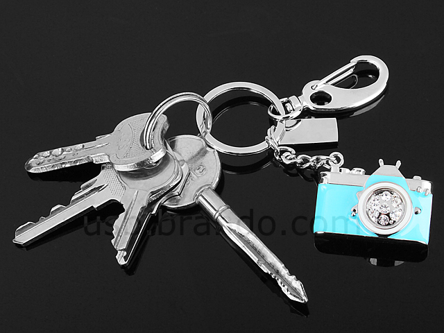 USB Jewel Camera Keychain Flash Drive