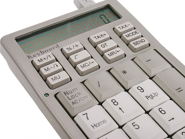 2 in 1 Keypad + Calculator