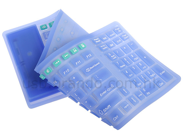 Wireless Multimedia Flexible Keyboard