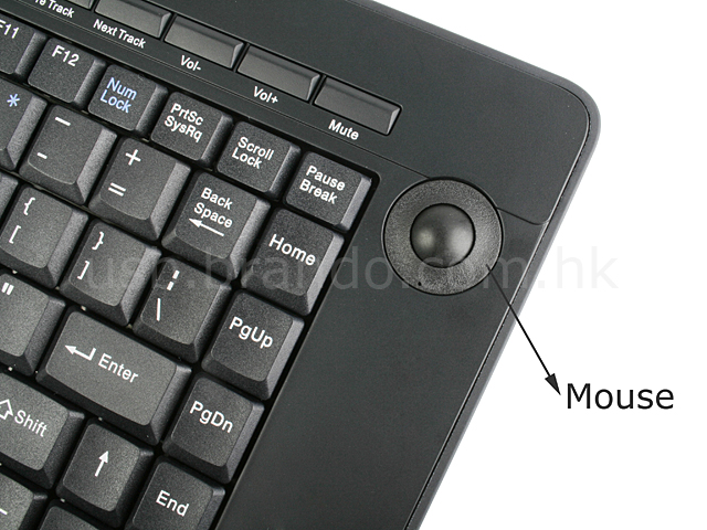 USB 2.4Ghz RF Wireless Slim Keyboard