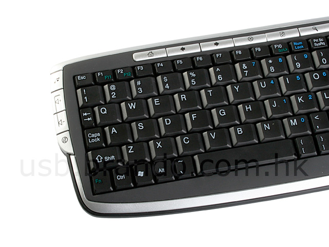 USB 2.4Ghz RF Wireless Multimedia Tiny Keyboard