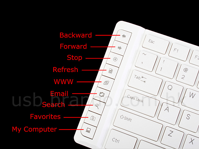 Super Slim Multimedia Keyboard with Silicone Cover