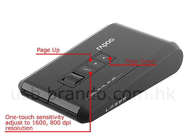 2.4Ghz Slimline Media Wireless Keyboard + Laser Mouse