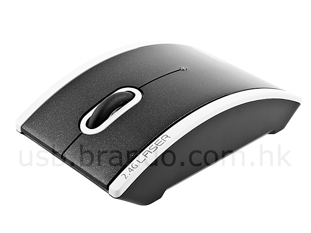 2.4GHz Super Slim Wireless Multimedia Keyboard with Laser Mouse