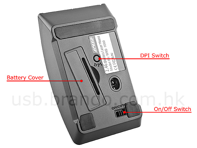 2.4GHz Super Slim Wireless Multimedia Keyboard with Laser Mouse