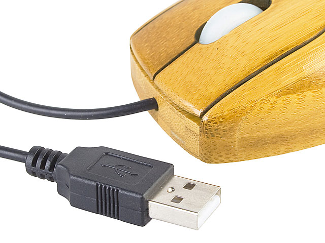 USB Bamboo Keyboard + Mouse