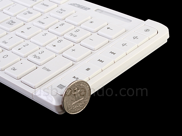 Ultra-Slim Wireless Keyboard and Laser Mouse