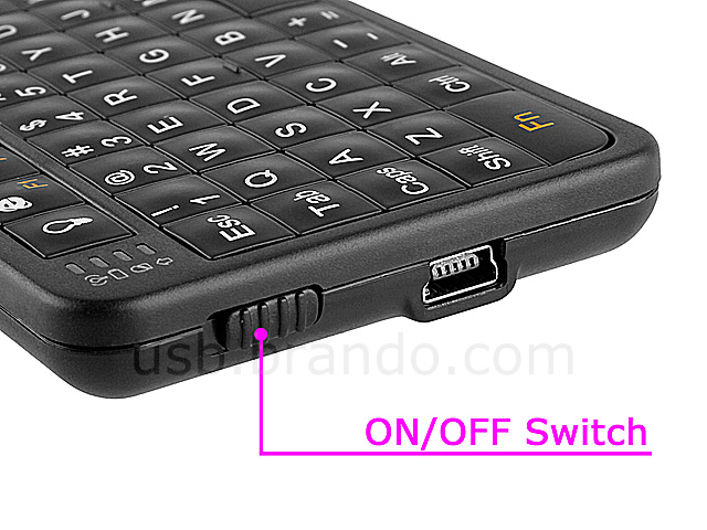 Slim Bluetooth Handheld keyboard