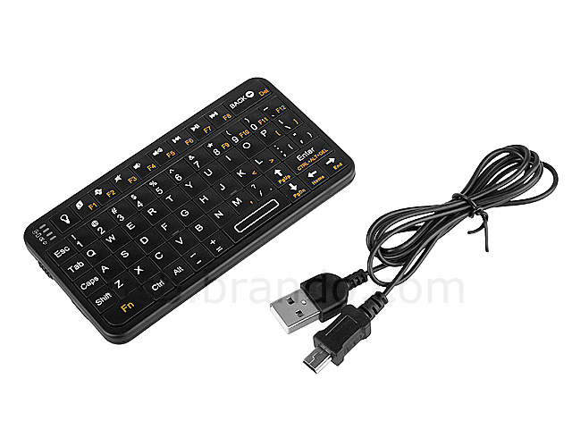 Slim Bluetooth Handheld keyboard