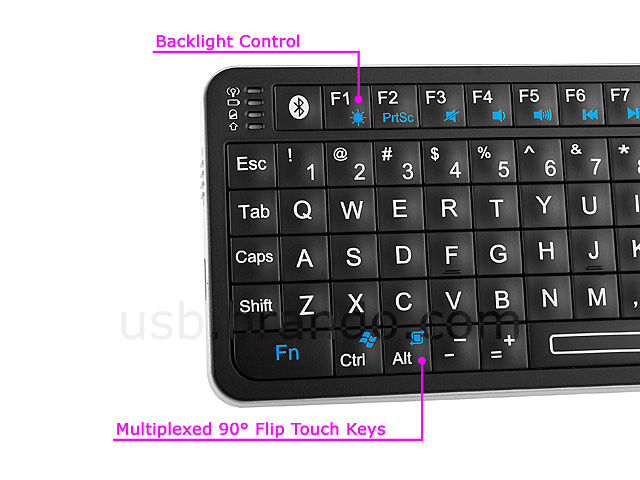 Rii Mini i6 Bluetooth Mini Keyboard with IR Remote