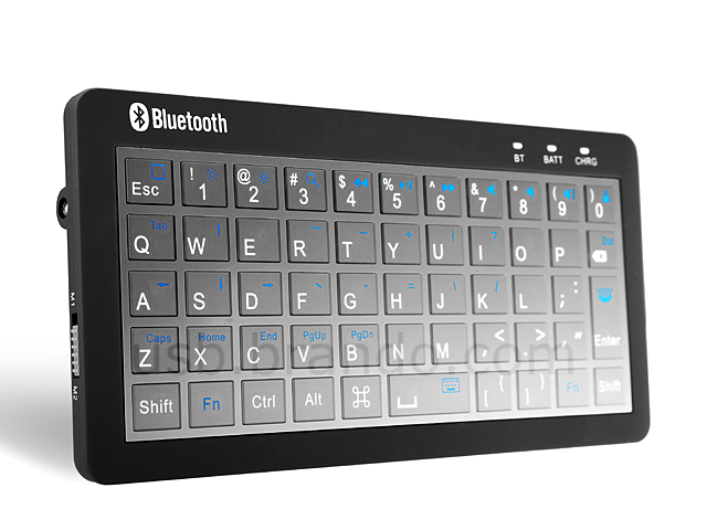 3-in-1 Dual-Connect Slim Bluetooth Keyboard