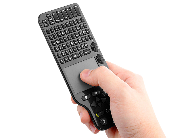 Blusens WebTv W + Smart Remote 2 - Pack de reproductor multimedia y mando  con teclado, color