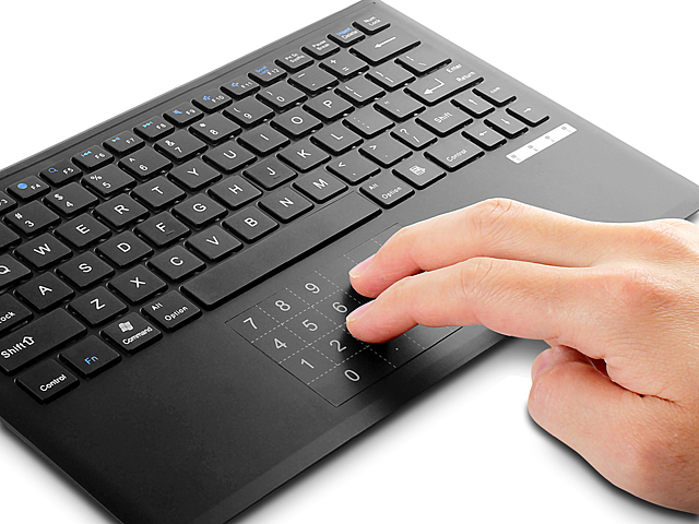 keyboard usb touchpad wired