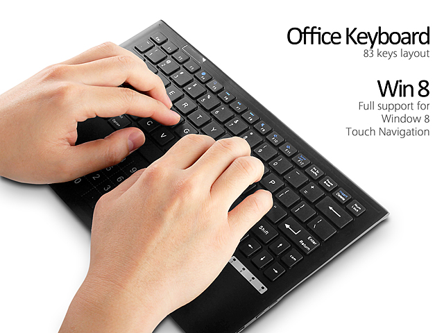 Win 8 Multi-Touch Pad Bluetooth Keyboard (CWBT-31)