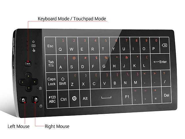 Measy TP801 Wireless Keyboard Touchpad