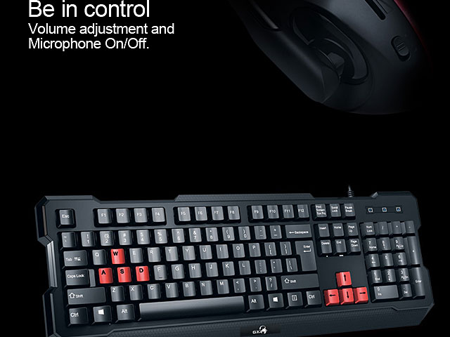 Genius Announces Super Value KMH-200 Gaming Peripheral Combo