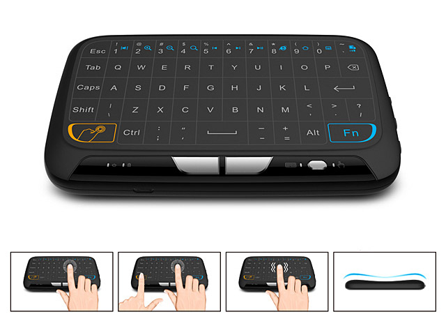 wireless keyboard with touchpad