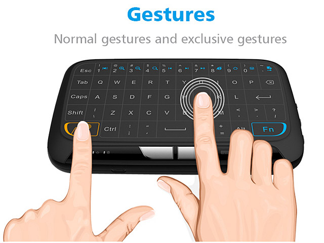 Mini Wireless Touchpad Keyboard (H18)