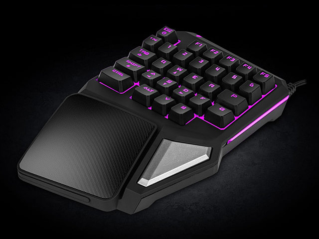 Delux T9 Pro Single Hand Professional Gaming Keyboard