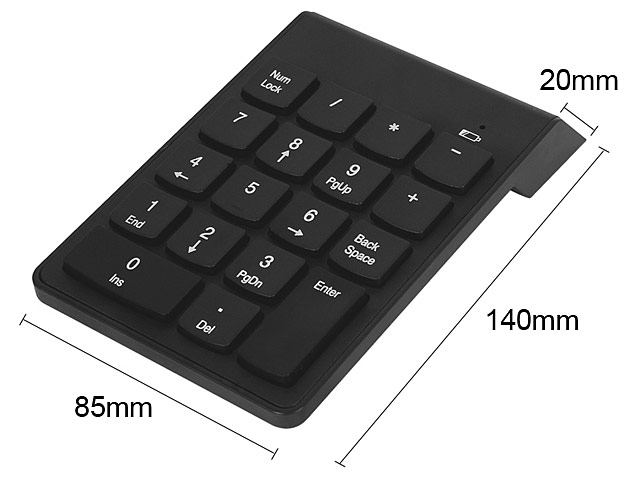 Wireless Mini Numberic Keypad