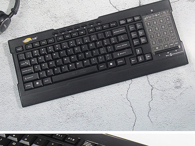 2.4GHz Thin Touchpad Wireless Keyboard (RFKB-302)