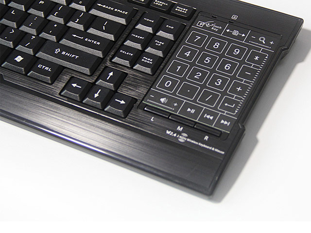 2.4GHz Thin Touchpad Wireless Keyboard (RFKB-302)