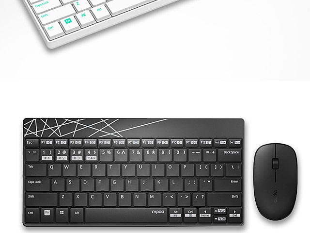 Rapoo X220M Multi-Mode Wireless Keyboard Combo