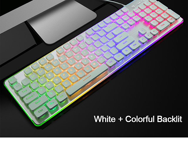 USB Ultra-Thin Illuminated Chocolate Game Keyboard