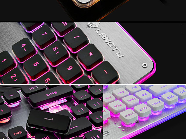 USB Ultra-Thin Illuminated Chocolate Game Keyboard