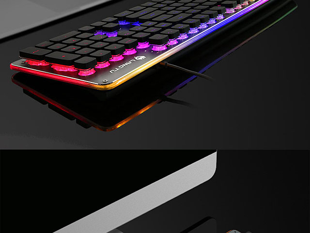 USB Ultra-Thin Illuminated Chocolate Game Keyboard