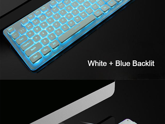 USB Ultra-Thin Illuminated Chocolate Game Keyboard