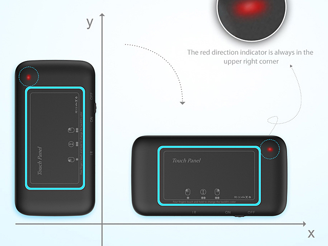 H20 Wireless Mini Keyboard Touchpad