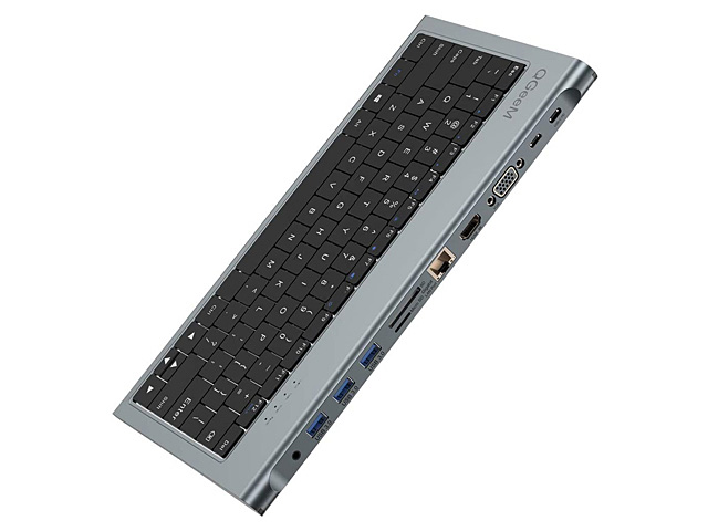 11-In-1 Type-C Keyboard Docking