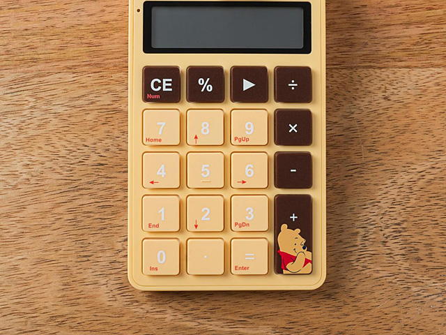 infoThink Winnie The Pooh USB Numberic Keypad with Calculator