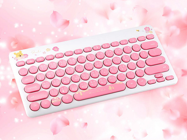 infoThink Winne the Pooh Flower Wireless Keyboard