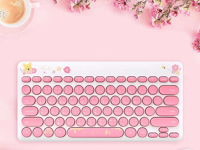 infoThink Winne the Pooh Flower Wireless Keyboard