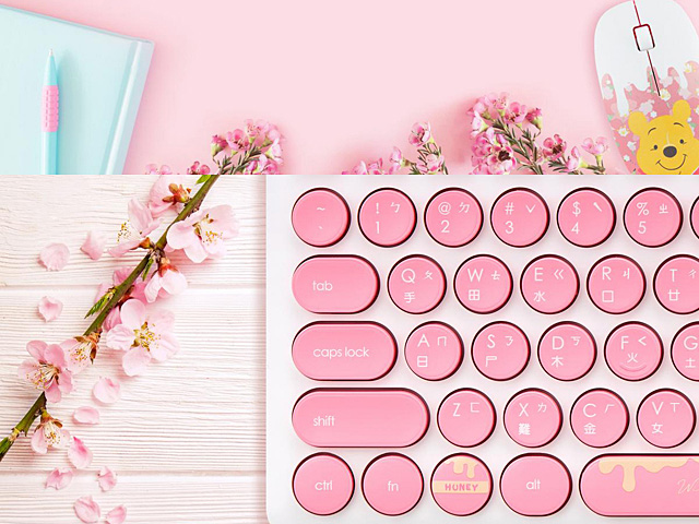 infoThink Winne the Pooh Flower Wireless Keyboard